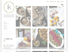 Tablet Screenshot of localkitchenblog.com
